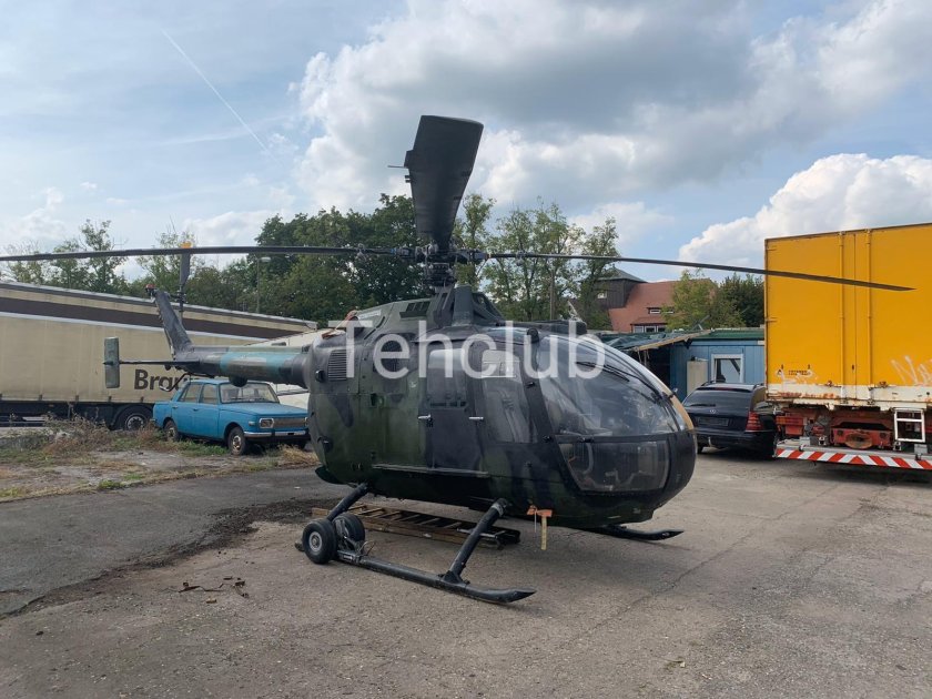 Кокпит bo 105 вертолет