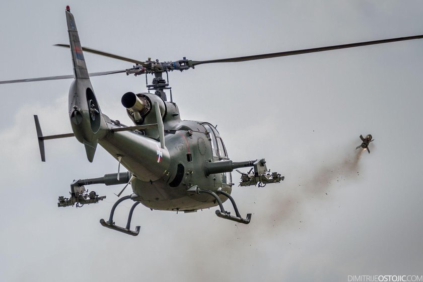 Вертолет sa 342 Gazelle