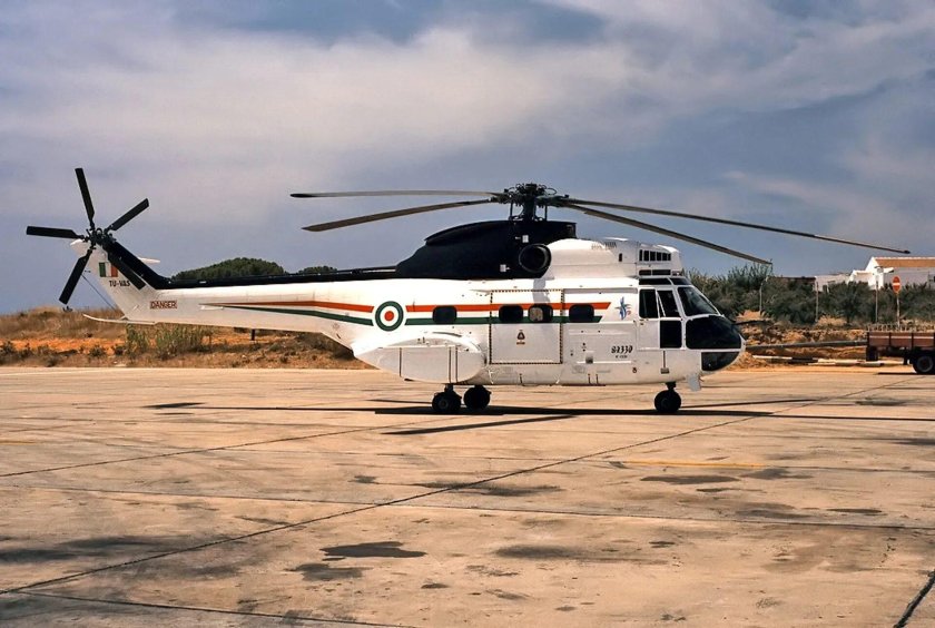 Sa 330 Puma вертолет