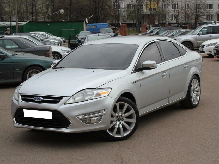 Форд Мондео 4 Рестайлинг серебристый