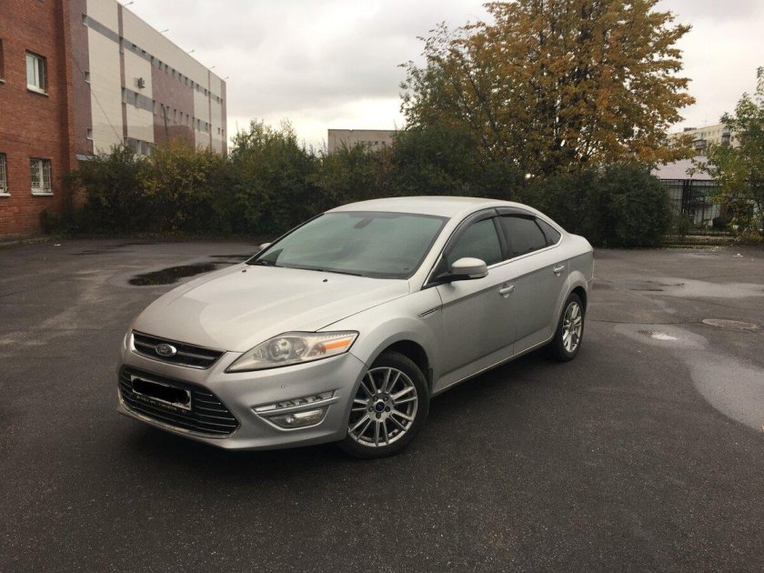 Форд Мондео 4 Рестайлинг серебристый