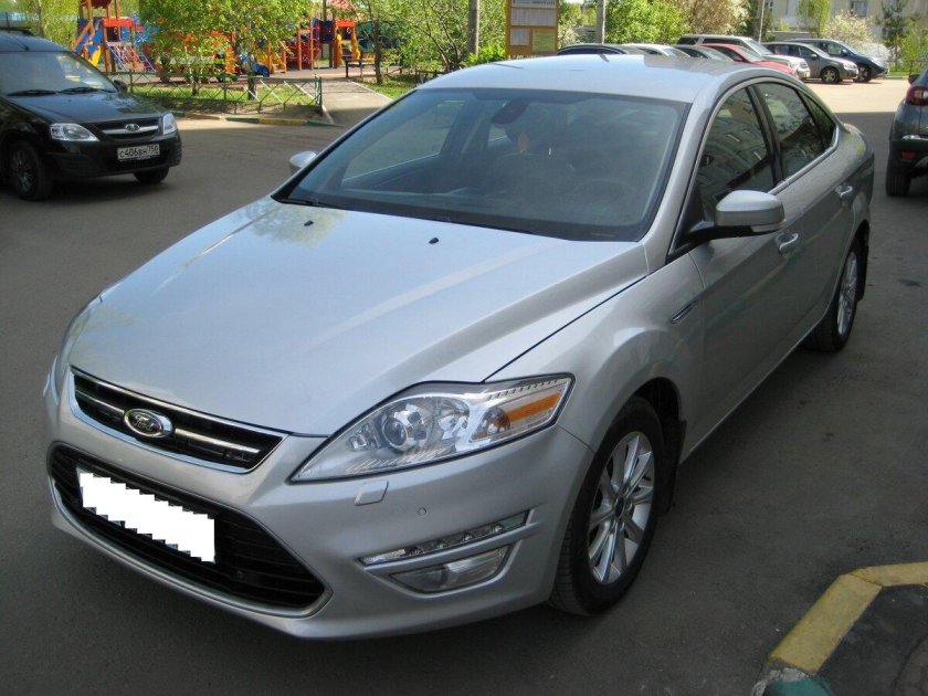 Форд Мондео 4 серебристый