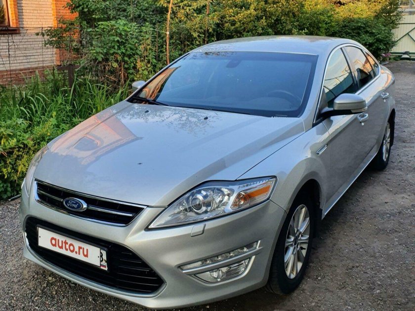 Форд Мондео 4 Рестайлинг серебристый