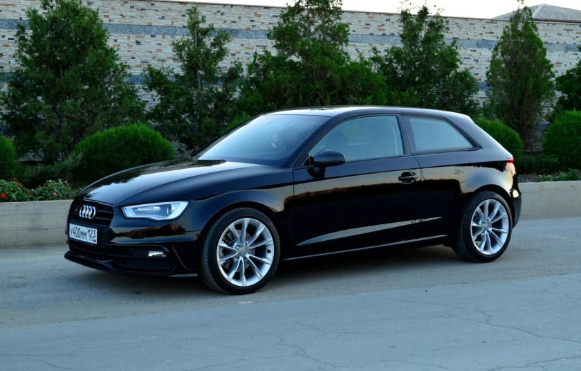 Ауди а3 черная