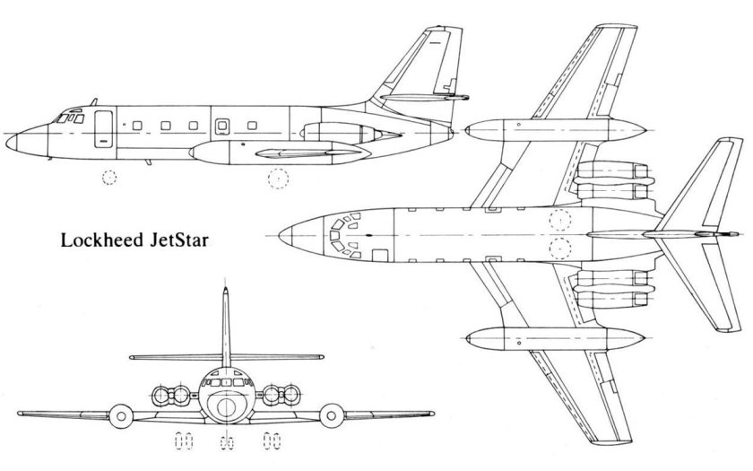 Lockheed l-1329 Jetstar