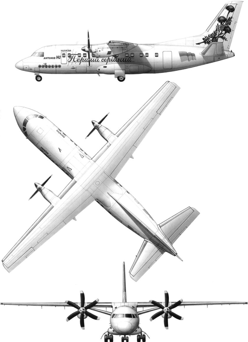 АН-140 самолет