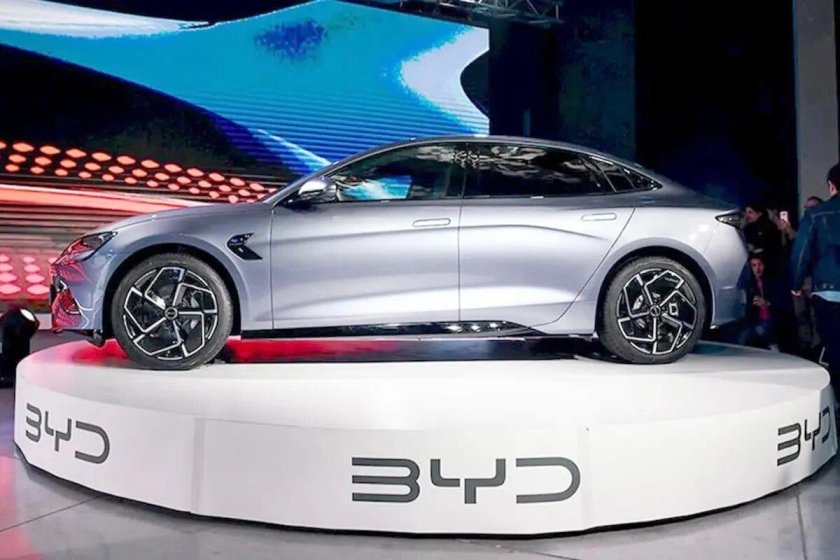 Byd электромобиль