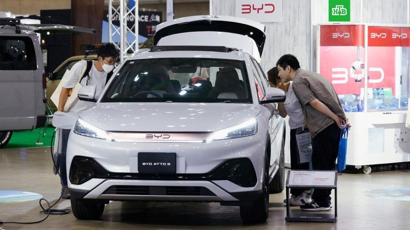 Электрический автомобиль китайский