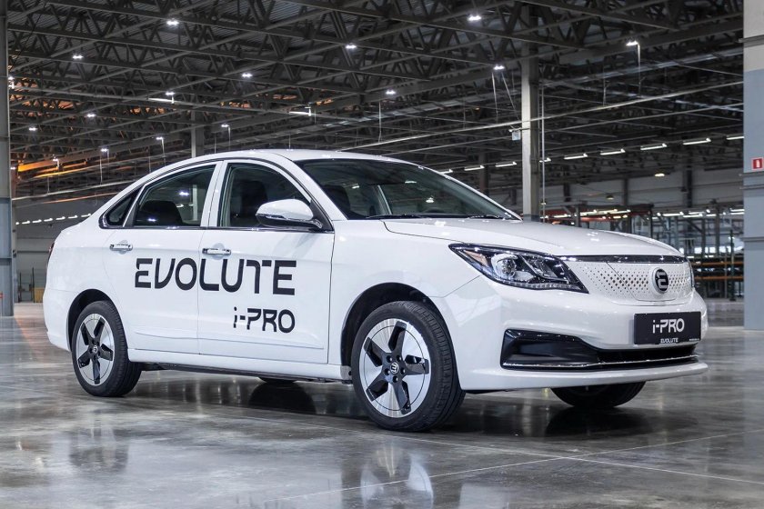 Evolute i-Pro электромобиль
