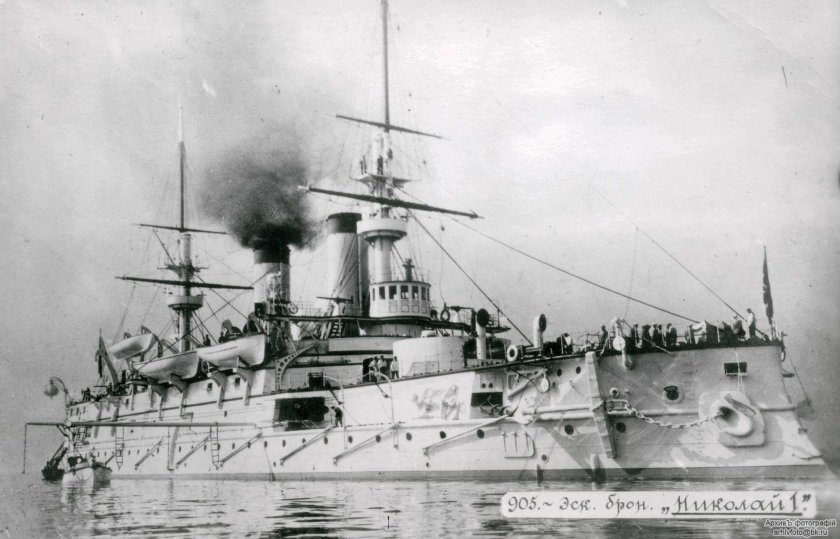 Император Николай i броненосец