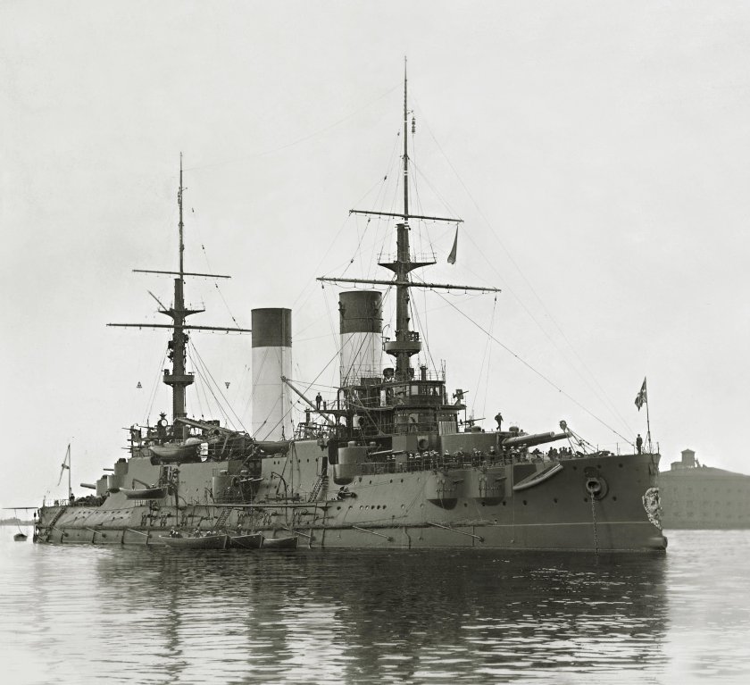 Эскадренный броненосец александр 3