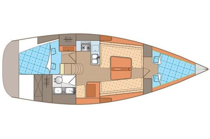 Парусная яхта Athena