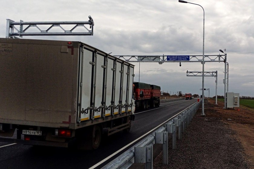Автоматический пункт весогабаритного контроля