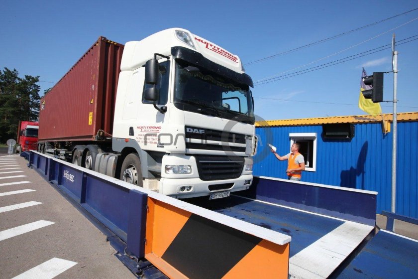 Система автоматического весогабаритного контроля