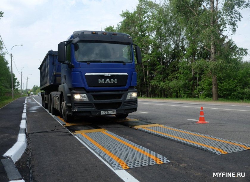 Система автоматического весогабаритного контроля