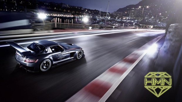 Mercedes Benz SLS AMG Drift