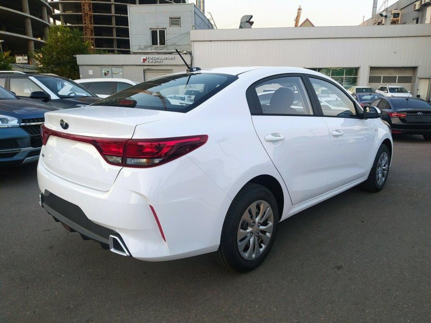 Киа Рио 4 Рестайлинг 2021