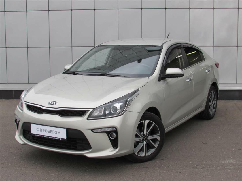 Киа Рио 4 поколения Рестайлинг