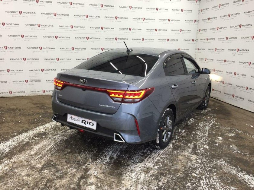 Kia Rio 4 Рестайлинг 2021