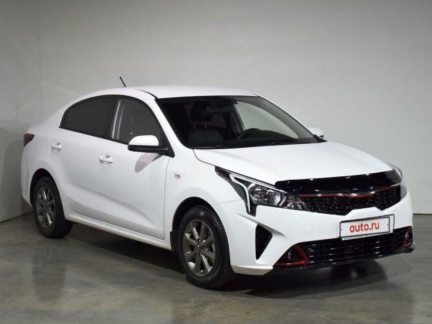 Киа рио 2021 белая