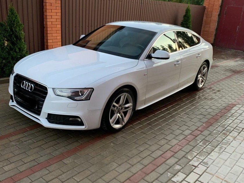 Ауди а5 белая