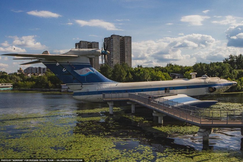 Экраноплан Орленок Тушино