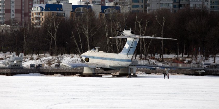 Экраноплан Речной вокзал