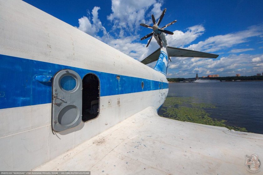 Экраноплан а-90 орлёнок внутри