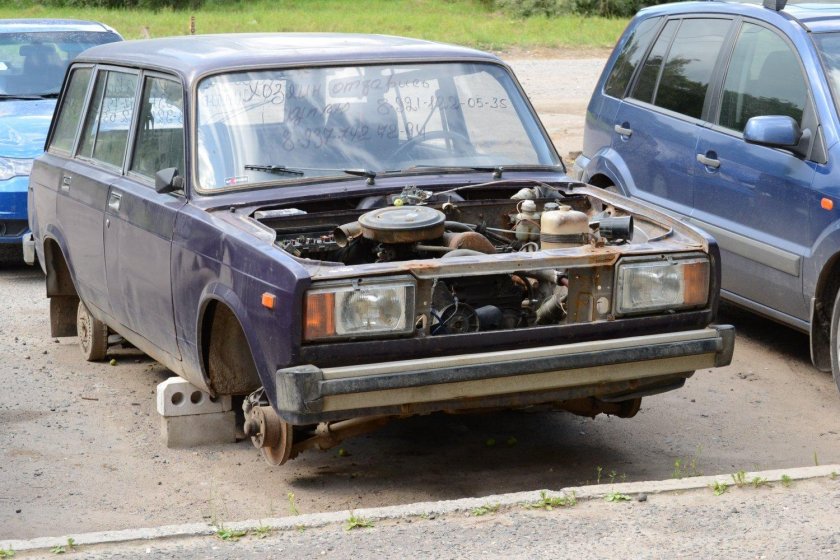 ВАЗ 2107 АВТОХЛАМ