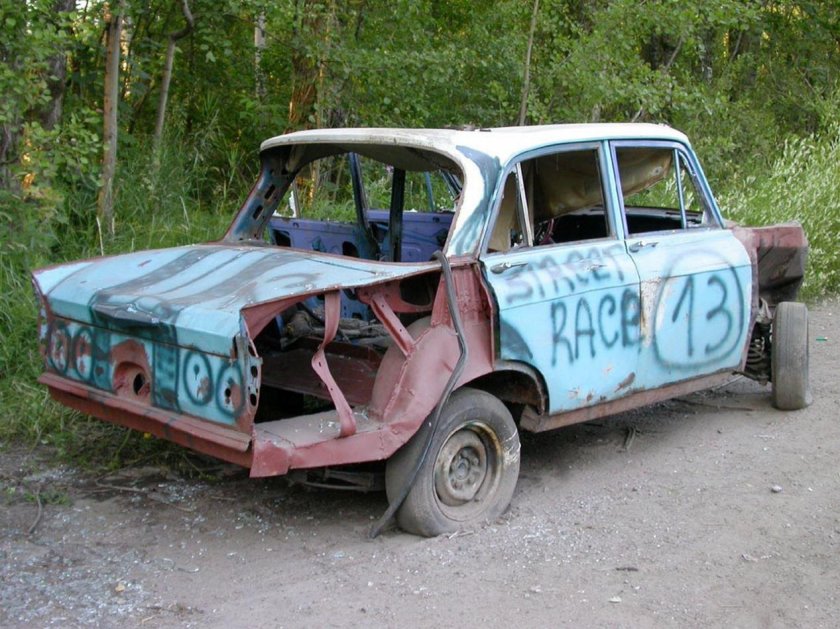 Москвич 2140 развалюха