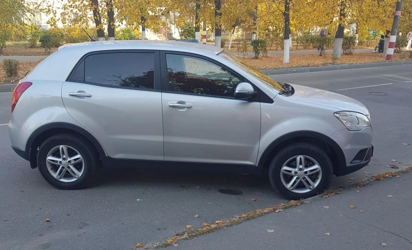 Авто цвет SSANGYONG Sai Silent Silver