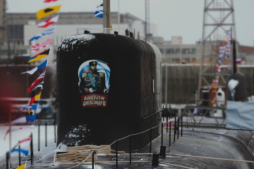 Атомный подводный крейсер Император Александр