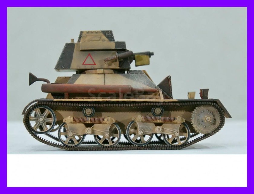 Танк Виккерс МК 2 модель