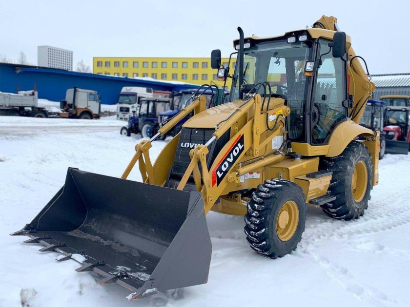 Экскаватор-погрузчик Lovol flb468