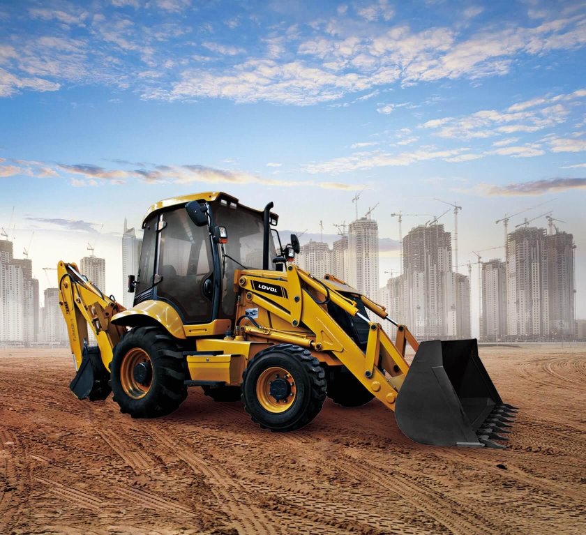 Экскаватор погрузчик Ловол 468