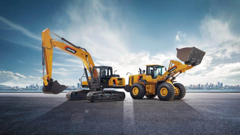 Фронтальный погрузчик Ловол