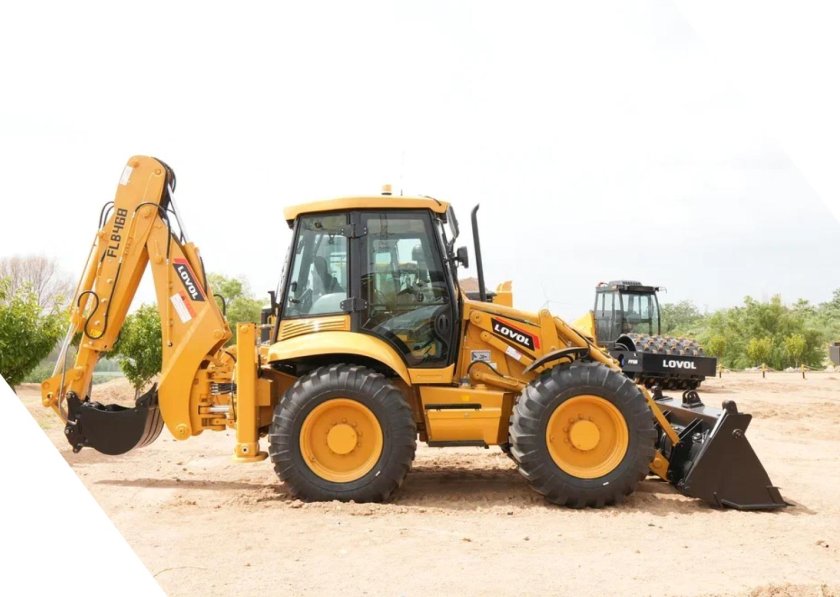 Shanmon 388h экскаватор-погрузчик