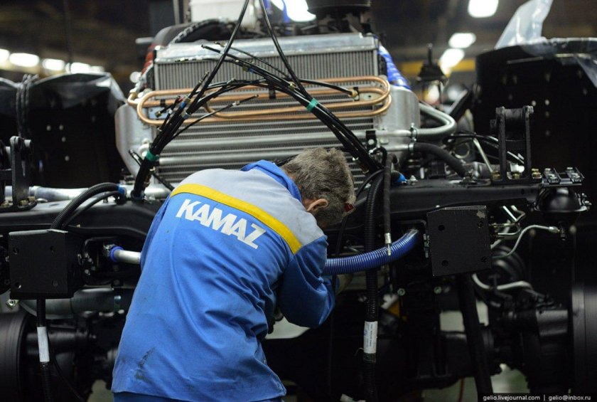 КАМАЗ Набережные Челны завод автомобильный завод