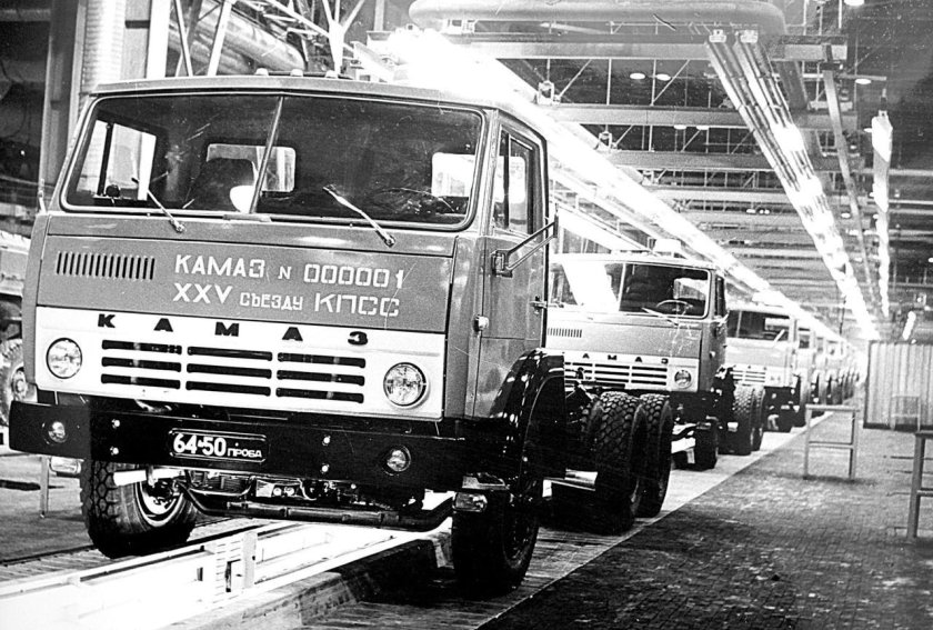 КАМАЗ 5320 первый КАМАЗ