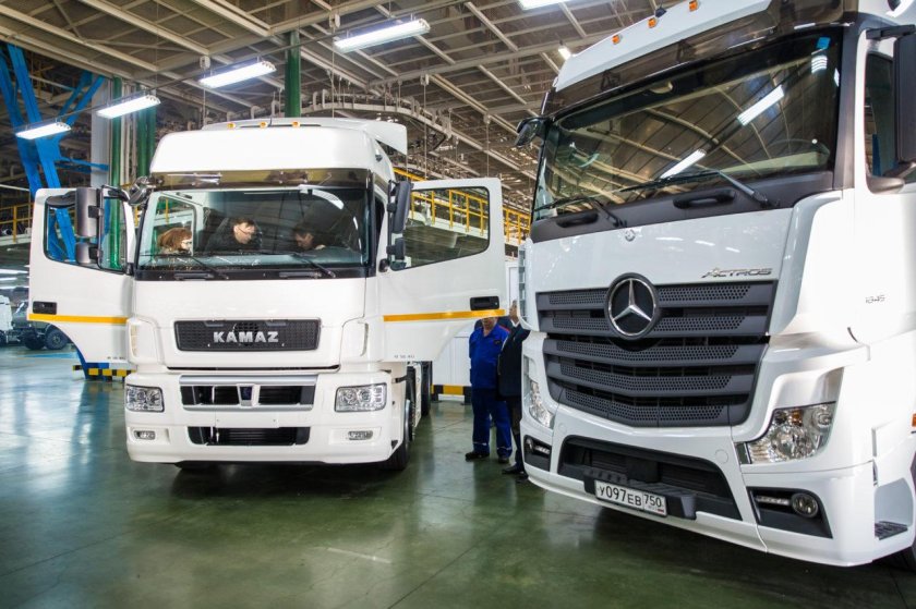 КАМАЗ кабина Даймлер