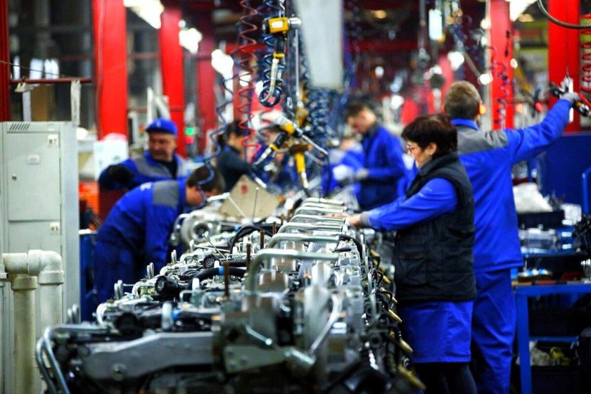 КАМАЗ завод конвейер