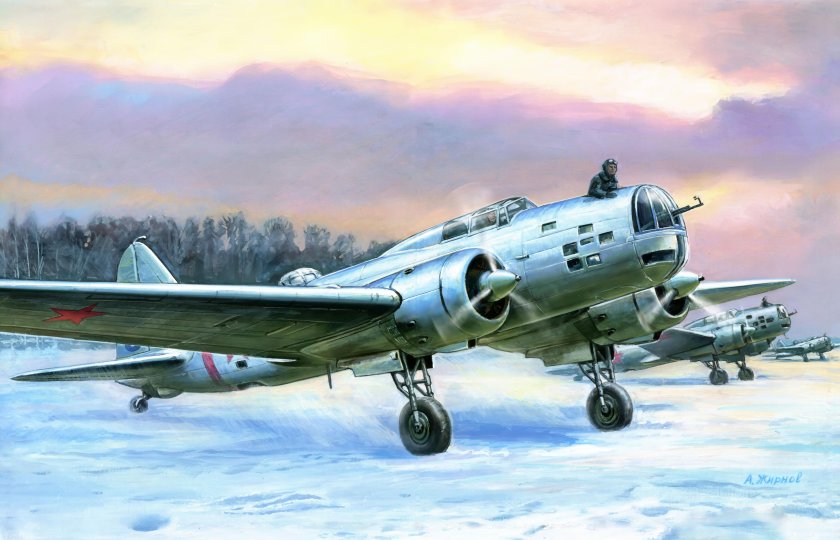 ДБ-3 бомбардировщик