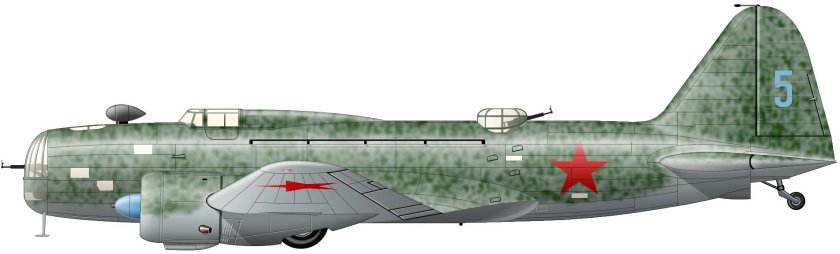 ДБ-3 бомбардировщик