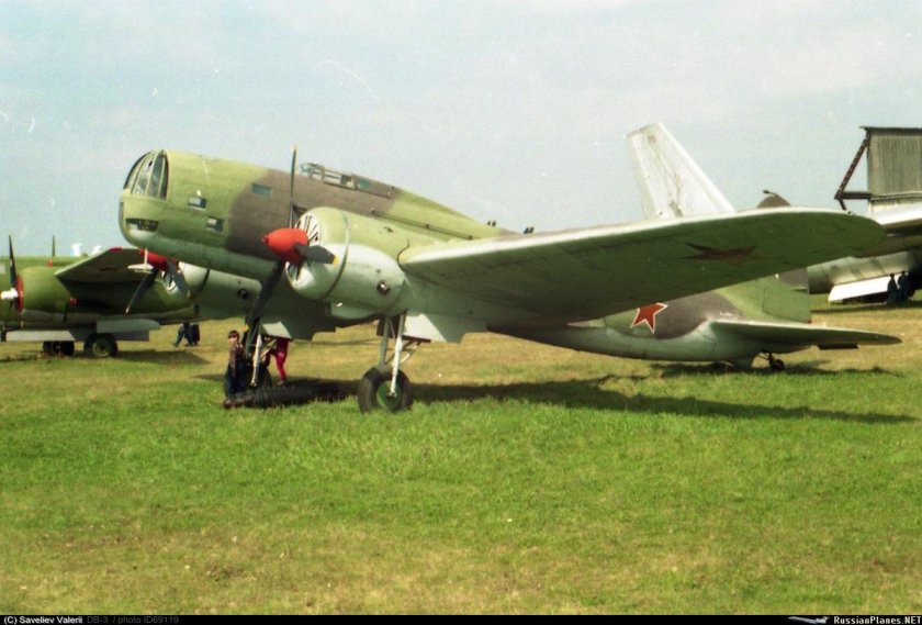 ДБ-3 бомбардировщик