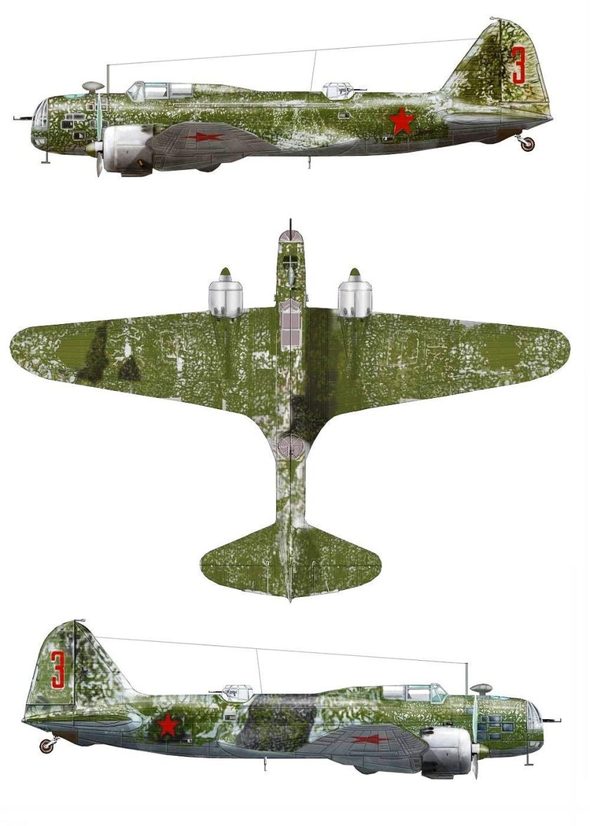 ДБ-3 бомбардировщик