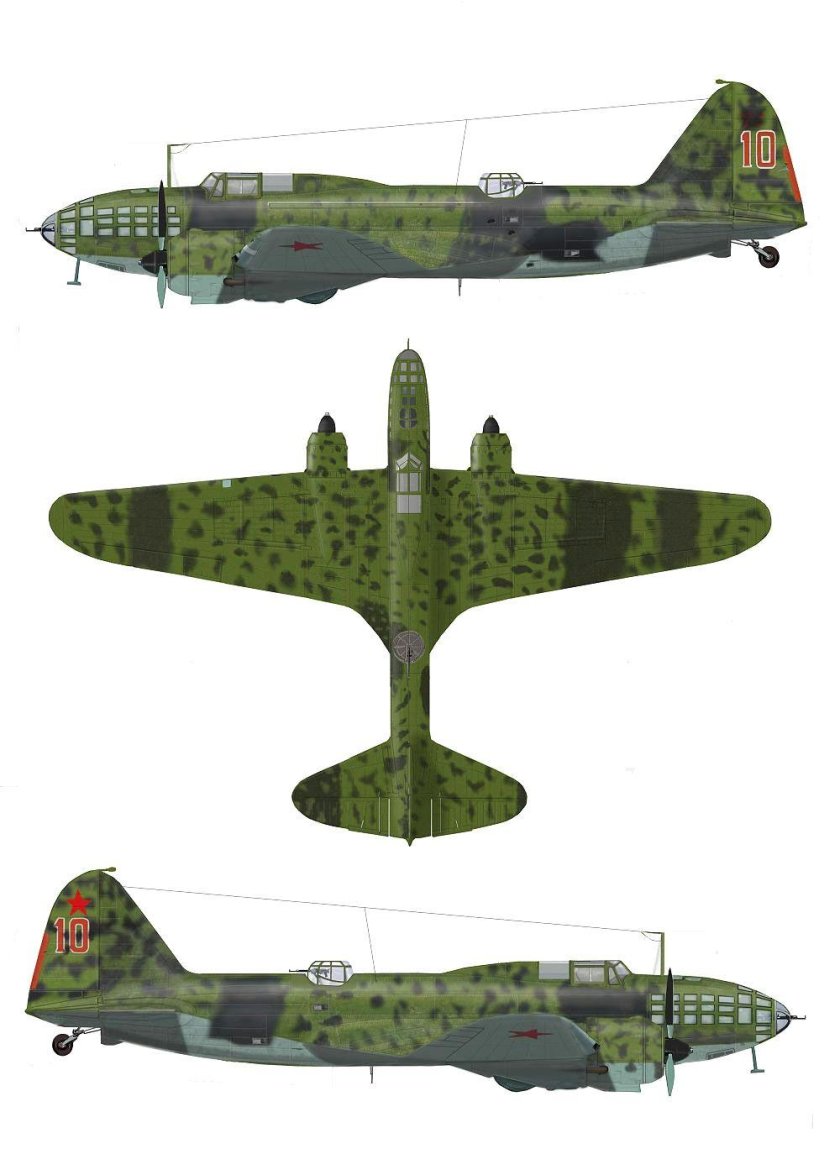 ДБ-3 бомбардировщик