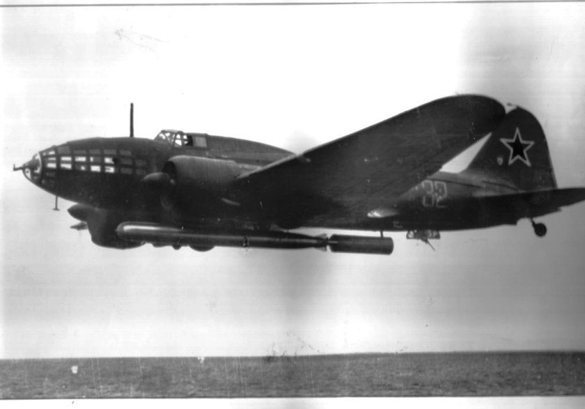 Самолёт ил-4 торпедоносец