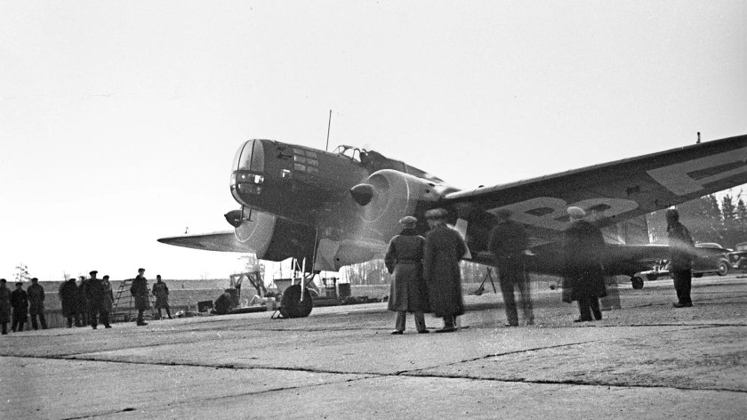 ДБ-3 бомбардировщик 1941