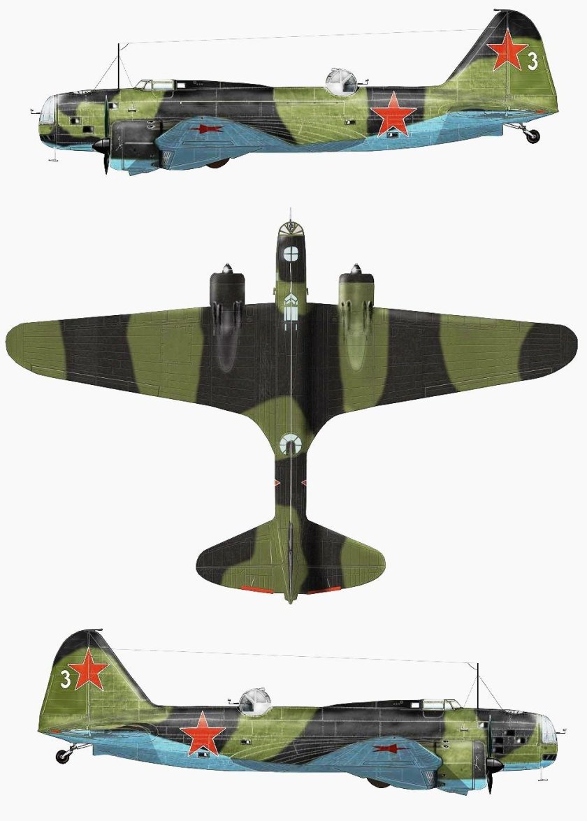 Ил 4 бомбардировщик
