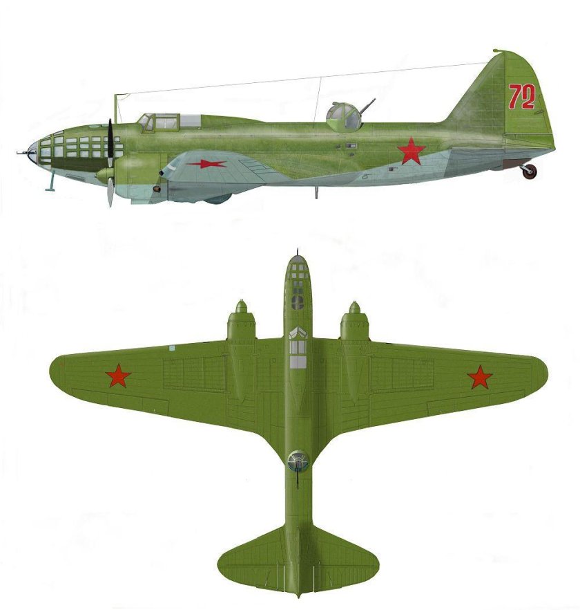 ДБ-3ф бомбардировщик